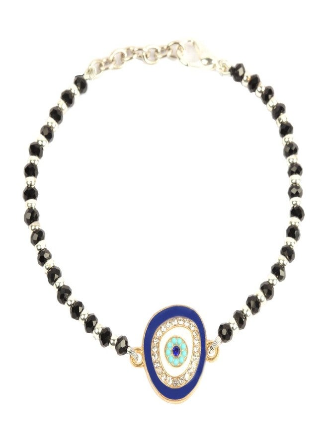 STRIPES® Evil Eye Bracelet Mangalsutra Chain Bracelet For Women - Image 1