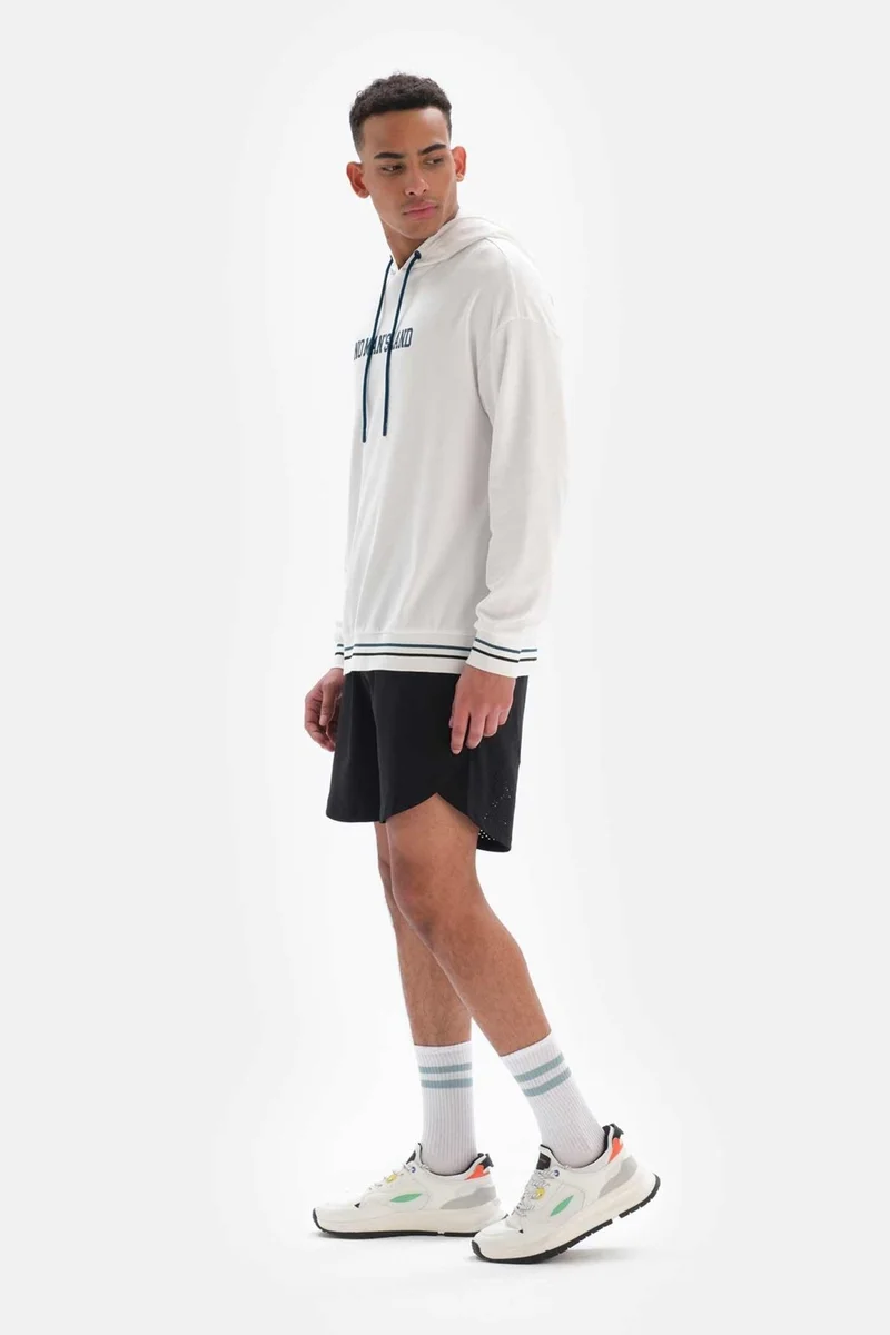 dagi White Men's No Man's Land Printed Sweatshirt