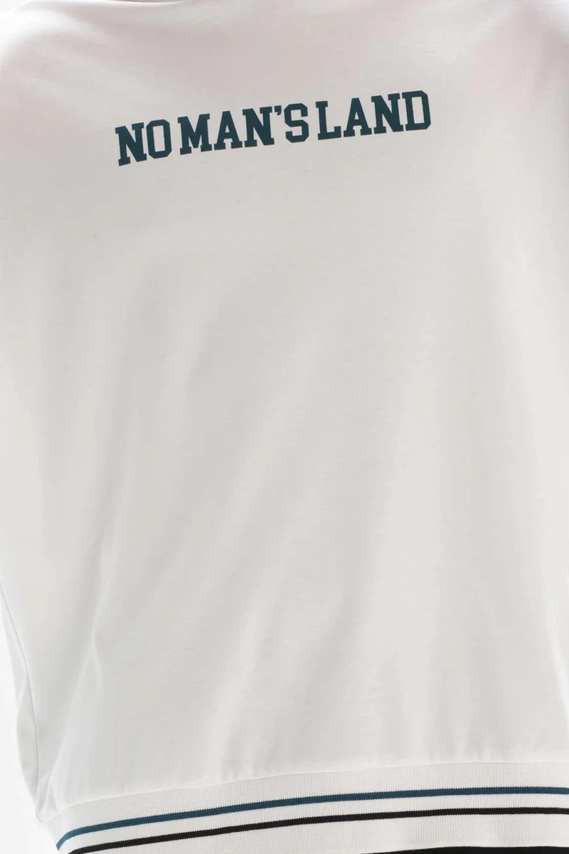 dagi White Men's No Man's Land Printed Sweatshirt