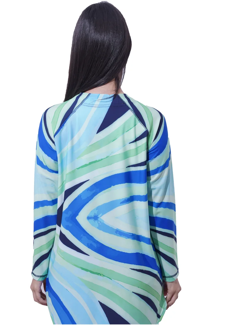Pepla EverGreen Long Rashguard - Swimwear Top