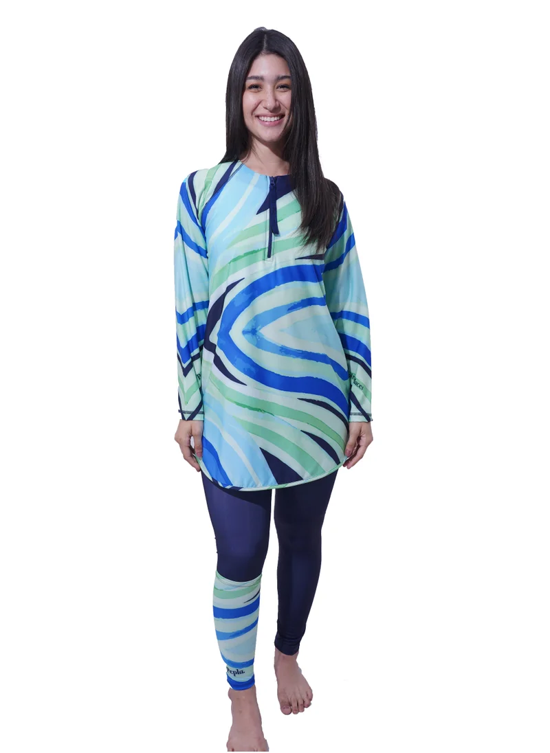 Pepla EverGreen Long Rashguard - Swimwear Top
