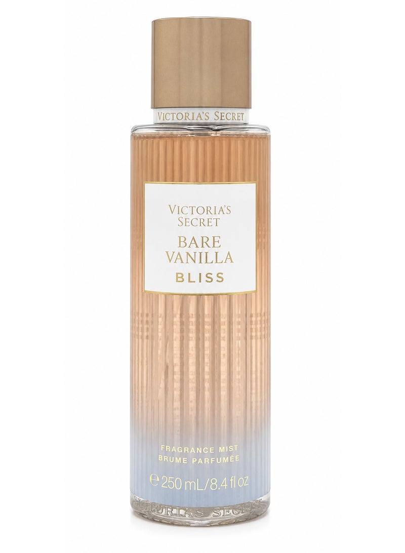 Victoria's Secret Victoria’s Secret Bare Vanilla Bliss Fragrance Mist for Women, Floral Gourmand Vanilla Body Mist & Perfumed Body Spray with Iris, Violet, Vanilla Orchid, Freesia, Musk & Vanilla Bean, 250 ml / 8.4 fl oz - Image 1