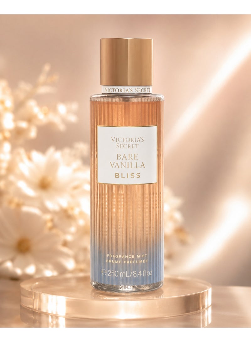 Victoria's Secret Victoria’s Secret Bare Vanilla Bliss Fragrance Mist for Women, Floral Gourmand Vanilla Body Mist & Perfumed Body Spray with Iris, Violet, Vanilla Orchid, Freesia, Musk & Vanilla Bean, 250 ml / 8.4 fl oz - Image 3