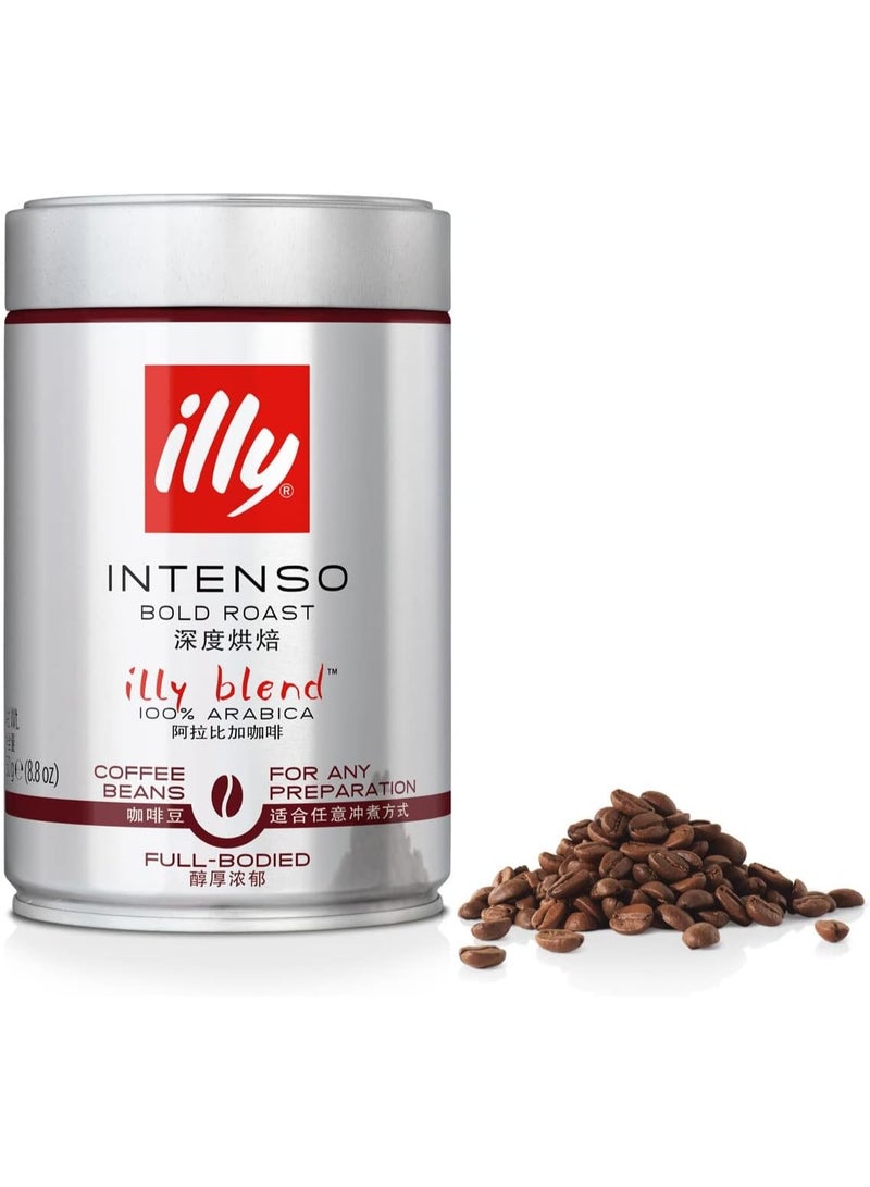 illy Intenso Bȯld Roast Blend 100% Arabica Coffee Beans 250G - Image 1