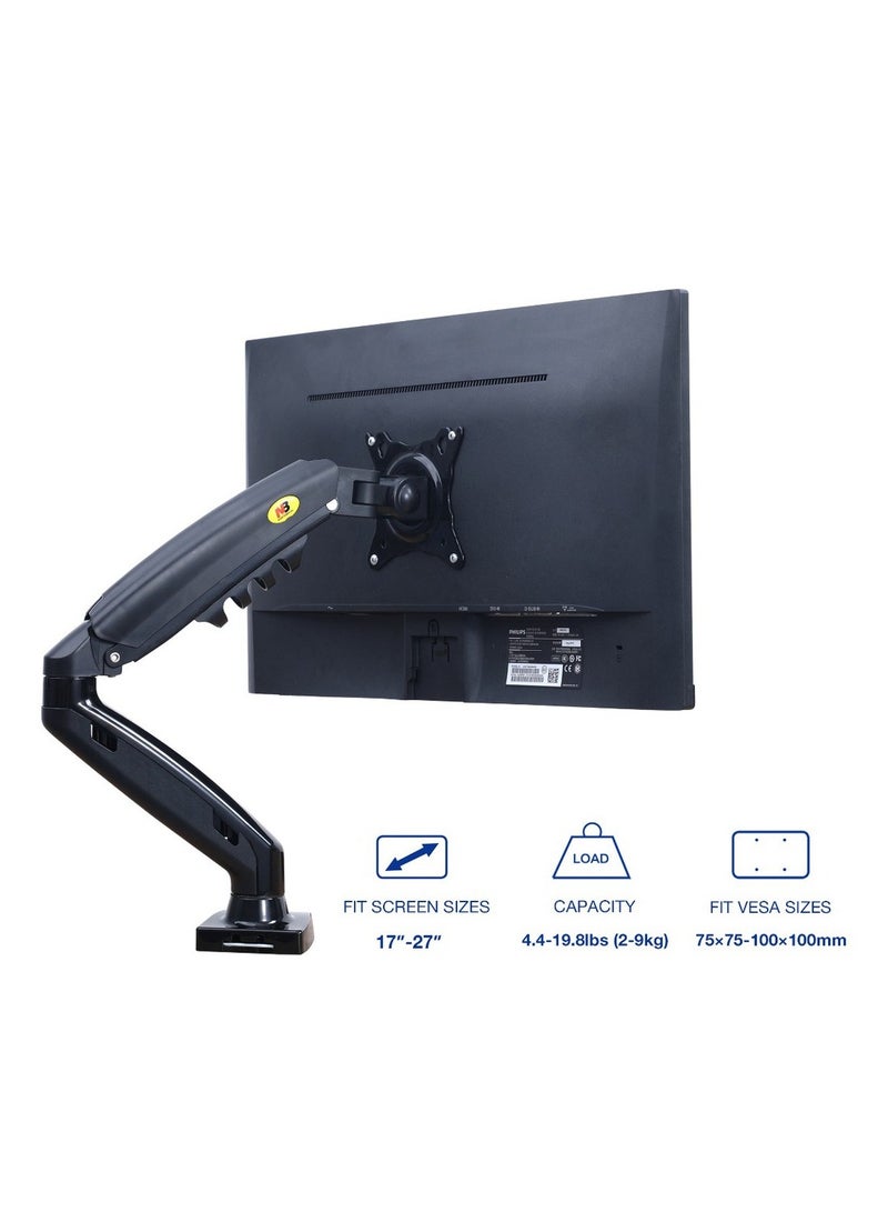 NB F80 Gas Strut Desktop Monitor Mount Support Size 17"-30" - Image 4