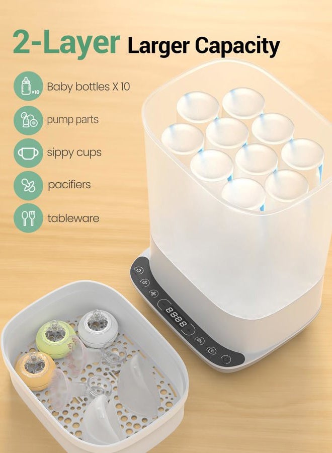 HAUTURE Baby Bottle Sterilizer and Dryer - Image 4