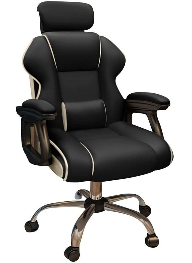 NKX - Executive Ergonomic Computer Desk Chair for Office and Home, Boss Chair with headrest back comfort and lumbar support with Foot Rest - Image 1