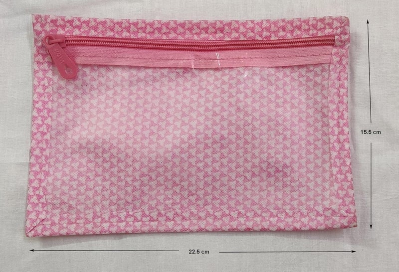 KEPY THE MALL SDKit No3 with 139 Total Pcs in Zipper Pouch with 24 Needle Compact Seam Ripper Cutter Chowk 10 Reels 10 Sefty Pin Measuring Tape 20 Press Button 70 Dress Hooks for Home Travel Use  - Image 3