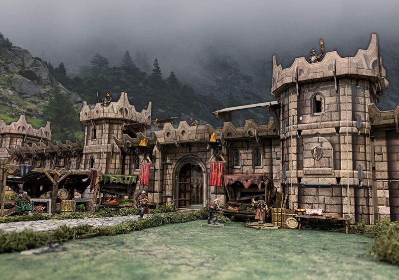 Battle Systems â€“ Modular Fantasy Scenery â€“ Perfect for Roleplaying and Wargames - Multi Level Tabletop Terrain for 28mm Miniatures â€“ Colour Printed Model Diorama â€“ DnD Warhammer (Citadel) - Image 2