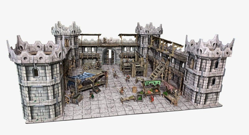 Battle Systems â€“ Modular Fantasy Scenery â€“ Perfect for Roleplaying and Wargames - Multi Level Tabletop Terrain for 28mm Miniatures â€“ Colour Printed Model Diorama â€“ DnD Warhammer (Citadel) - Image 3