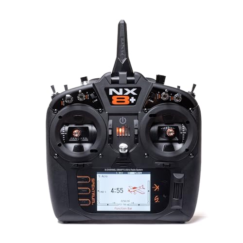 SPEKTRUM جهاز الإرسال Spektrum NX8+ 20 قناة DSMX فقط، SPMR8210 - Image 1