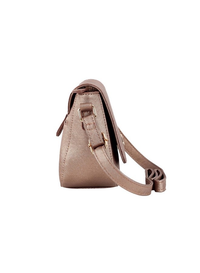 Lavie Women's Emboss Flap Sling Bag | Ladies Purse Handbag - Image 4