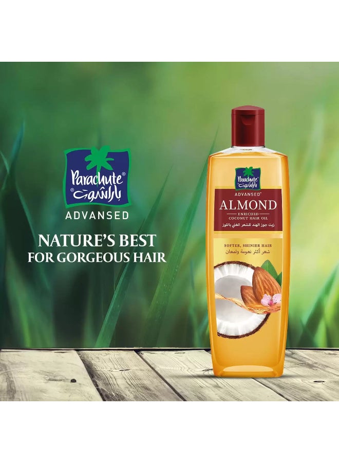باراشوت زيت الشعر بجوز الهند واللوز من باراشوت لشعر أكثر نعومة – 300 مل - Image 5