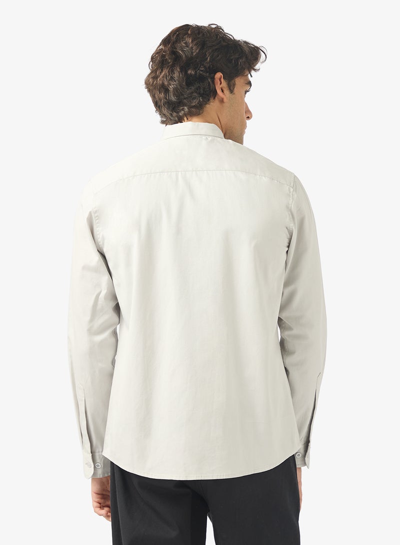 سفنتي فايف قميص كلاسيكي بقصة عادية - Image 2