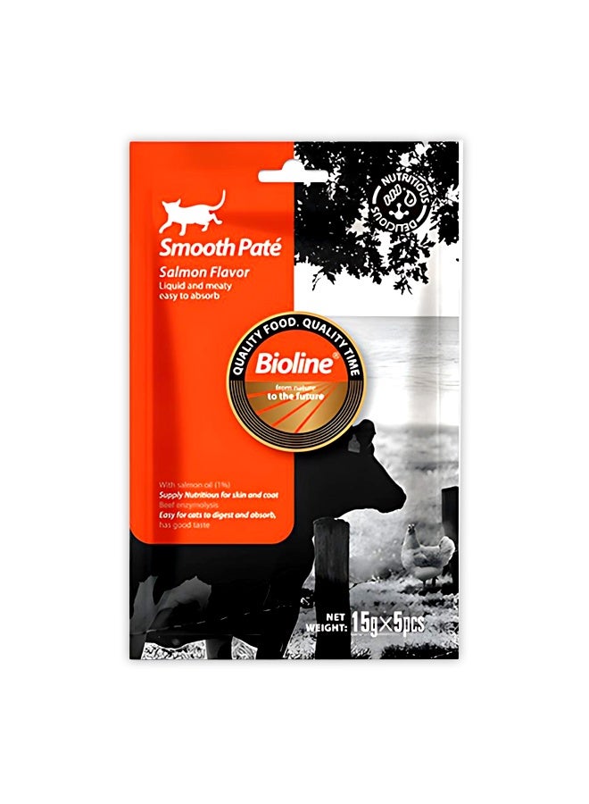 Bioline بسطيلة طبيعية بنكهة السلمون - 75 جرام - Image 1