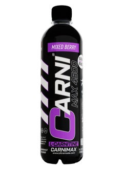 C5 Energy CARNIMAX 4500 L-CARNITINE  Mixed Berry - Maximum Fat Burn L-Carnitine with Electrolytes, CLA, Chromium, B Complex Vitamins & Alpha GPC - Zero Sugar, 500ml Pack of 12  - Image 2