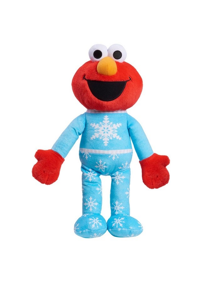 Just Play Sesame Street Holiday 15-inch Large Plush Elmo Stuffed Animal, Red, Super Soft Plush, Kids Toys for Ages 18 Month by Just Play - Image 3