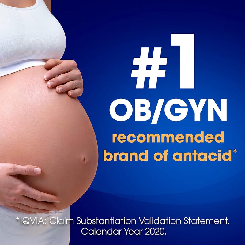 TUMS Ultra Strength Chewable Antacid Tablets for Heartburn Relief Peppermint  160 Count Pack of 2 - Image 5