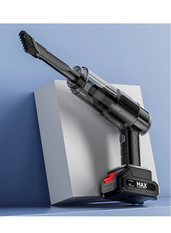 Portable Handheld Car Vacuum Cleaner – Wireless High-Power Lithium Battery with Replaceable Design - Image 5