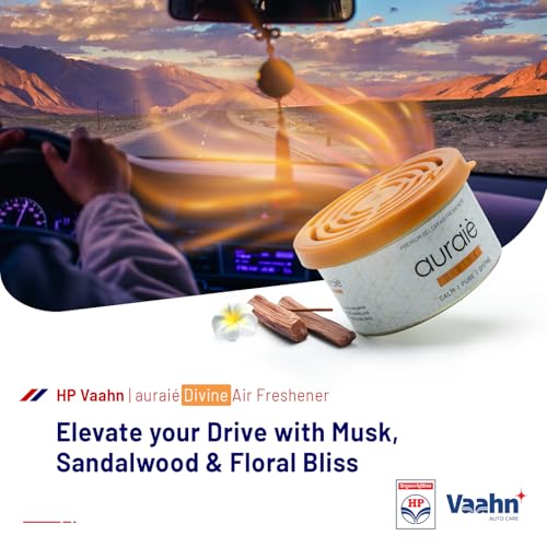 HP Vaahn Divine Air Freshener for Dashboard & Car Interior | Gel Based Car Perfumes | Deodorizer for Dashboards & Vents | Premium Auto Interior Fragrance | Long-Lasting & Refreshing Fragrance - Image 2