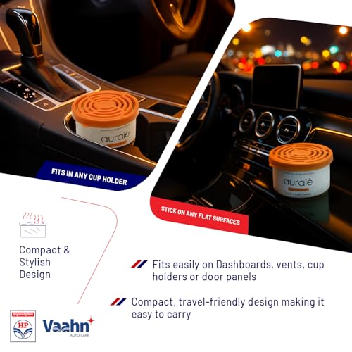 HP Vaahn Divine Air Freshener for Dashboard & Car Interior | Gel Based Car Perfumes | Deodorizer for Dashboards & Vents | Premium Auto Interior Fragrance | Long-Lasting & Refreshing Fragrance - Image 5
