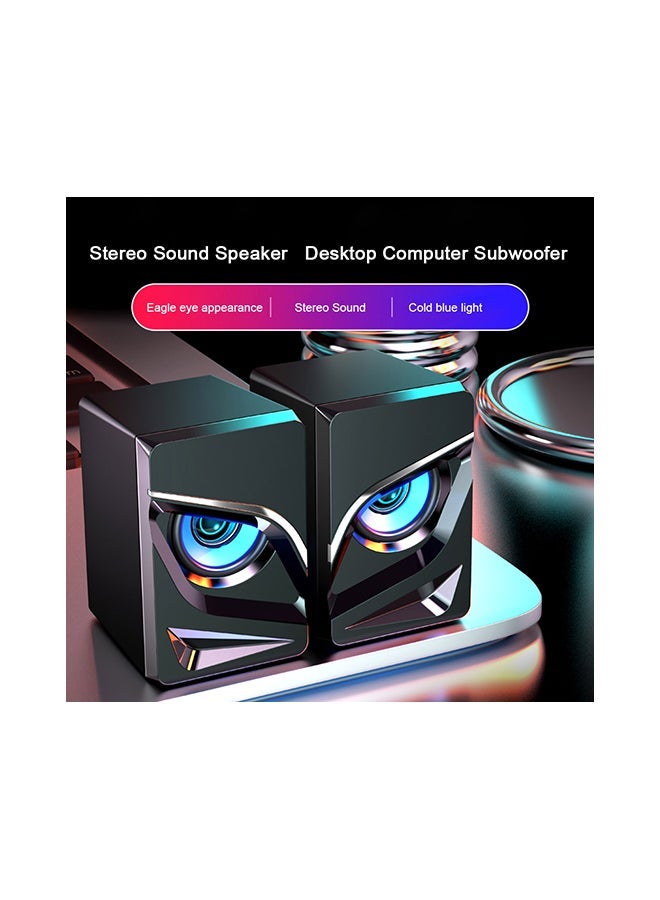 NIBEMINENT Computer Desktop Audio Speaker Black  - Image 2