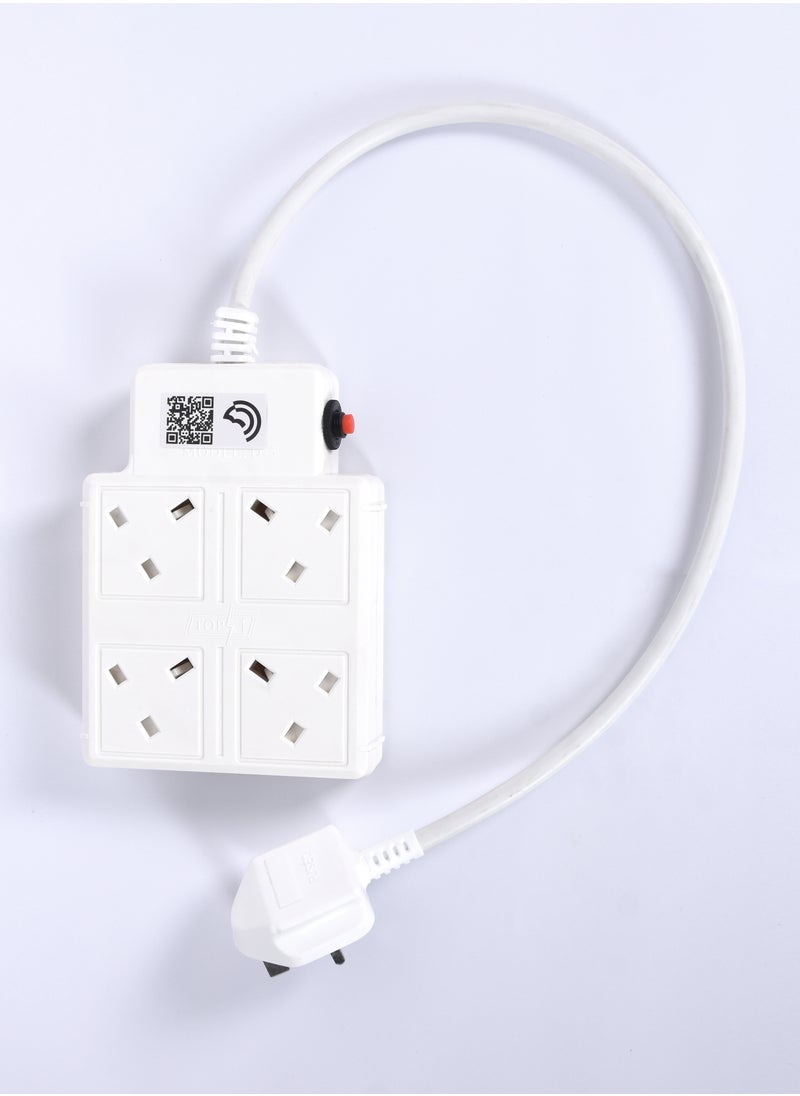4 Sockets Cord Extension