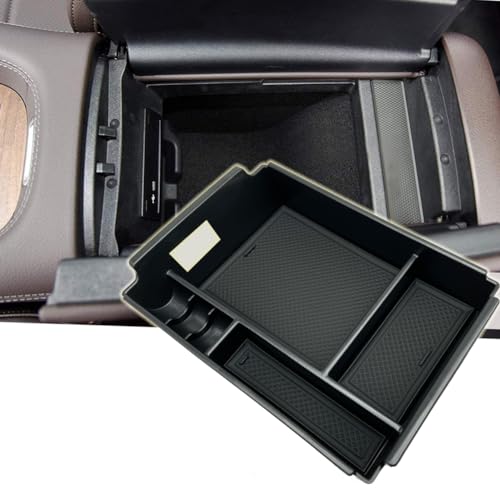 CUCHIYUN Center Console Organizer Tray Storage Box Compatible with Mercedes Benz 2022 GLE/GLS Accessories 2021 2020, Car Central Armrest Storage Box Tray Organizer - Image 1