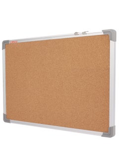PARTNER 60X90cm Size Double Sided Cork Notice Board  - Image 1