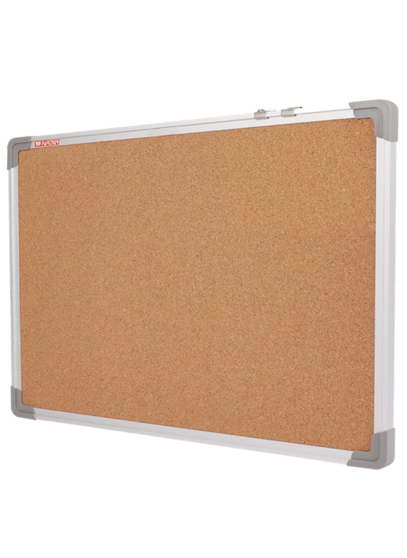 PARTNER 60X90cm Size Double Sided Cork Notice Board  - Image 1