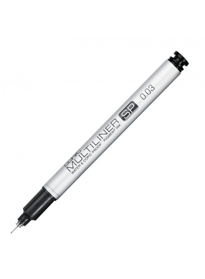 Copic Multiliner SP Black Ink Marker, 0.03 Tip - Image 3
