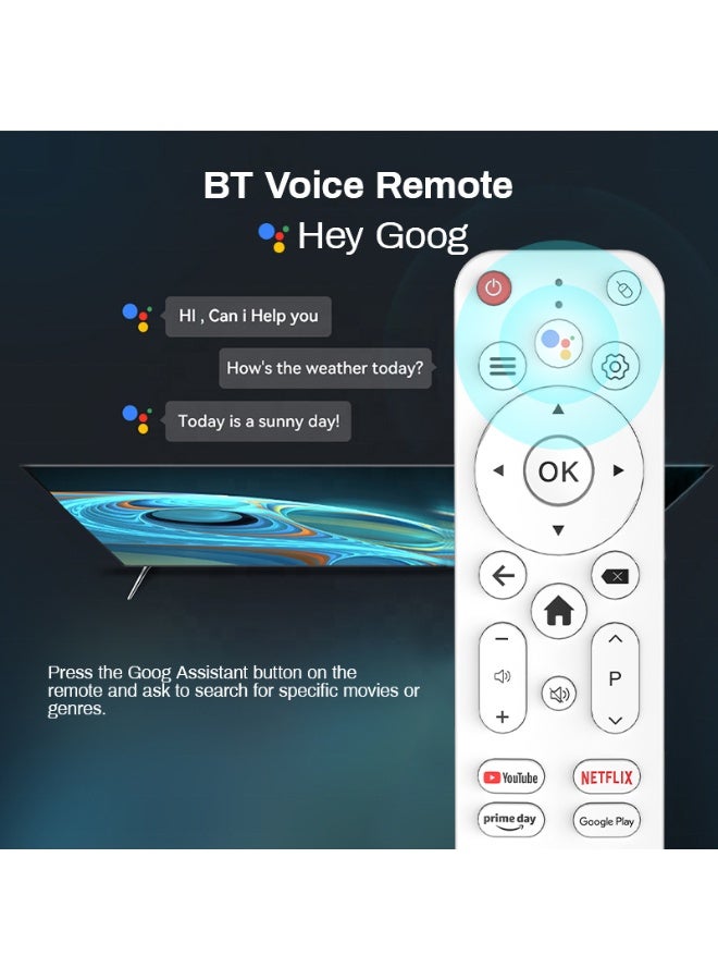 Tripsky M3 Android 14.0 TV Stick ATV, RK3518 Mini Smart TV Box Streaming Media Player with Quad-Core WiFi6 & 2.4G/5G & Wireless 5.4, 4K@60fps Streaming, HDTV Output,Voice Control Smart Home Player - Image 4