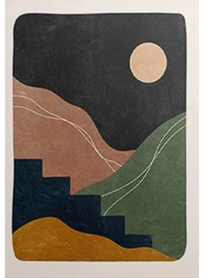 TNESSENTIAL SAGE ABSTRACT CANVAS POSTER - Image 2