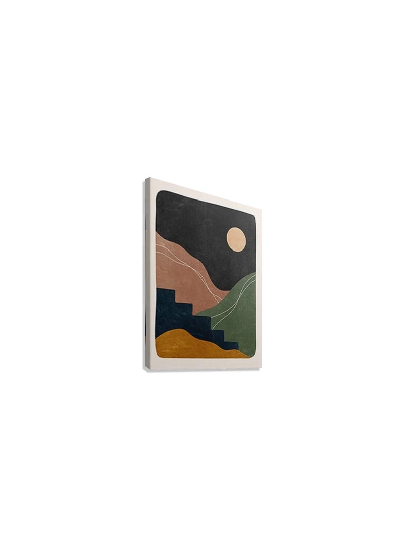 TNESSENTIAL SAGE ABSTRACT CANVAS POSTER - Image 3