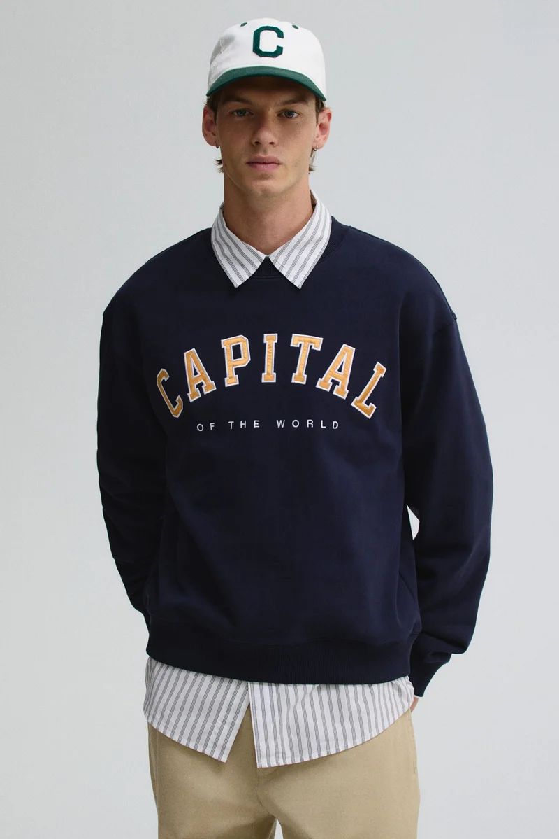 H&M Loose Fit Sweatshirt