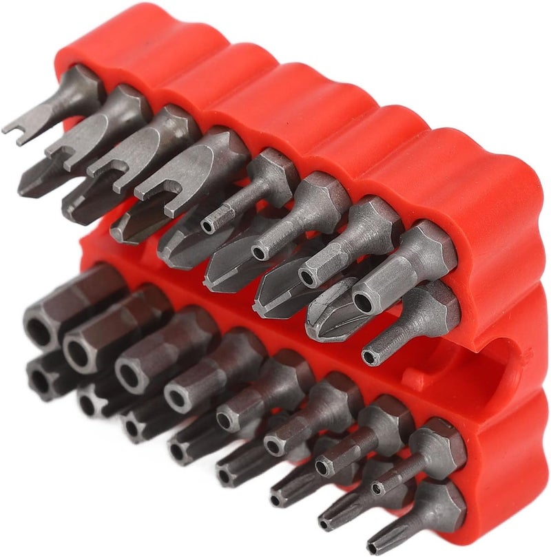 AYNEFY 33 Piece Magnet Hex Socket, 1/4 Inch Hex Drill Bit, Magnetic Socket Set for Vehicle, Computer and Electronics Maintenance - Image 4