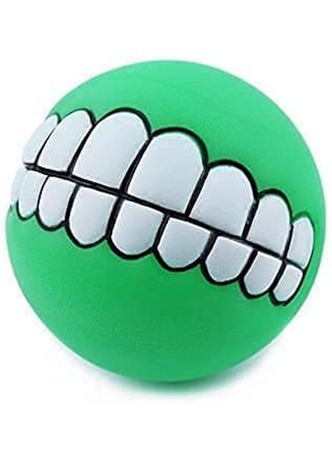 كرة صرير للكلاب، لعبة أسنان مضغ للجراء، كرة صرير، ألعاب مضحكة للكلاب والقطط والجراء - عبوة من قطعة واحدة (قد يختلف اللون) - Image 2