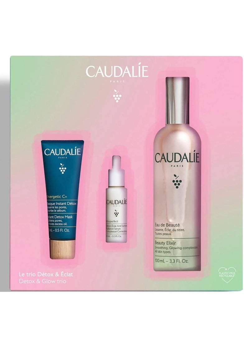 Caudalie Detox 7 Glow Trio - Image 2