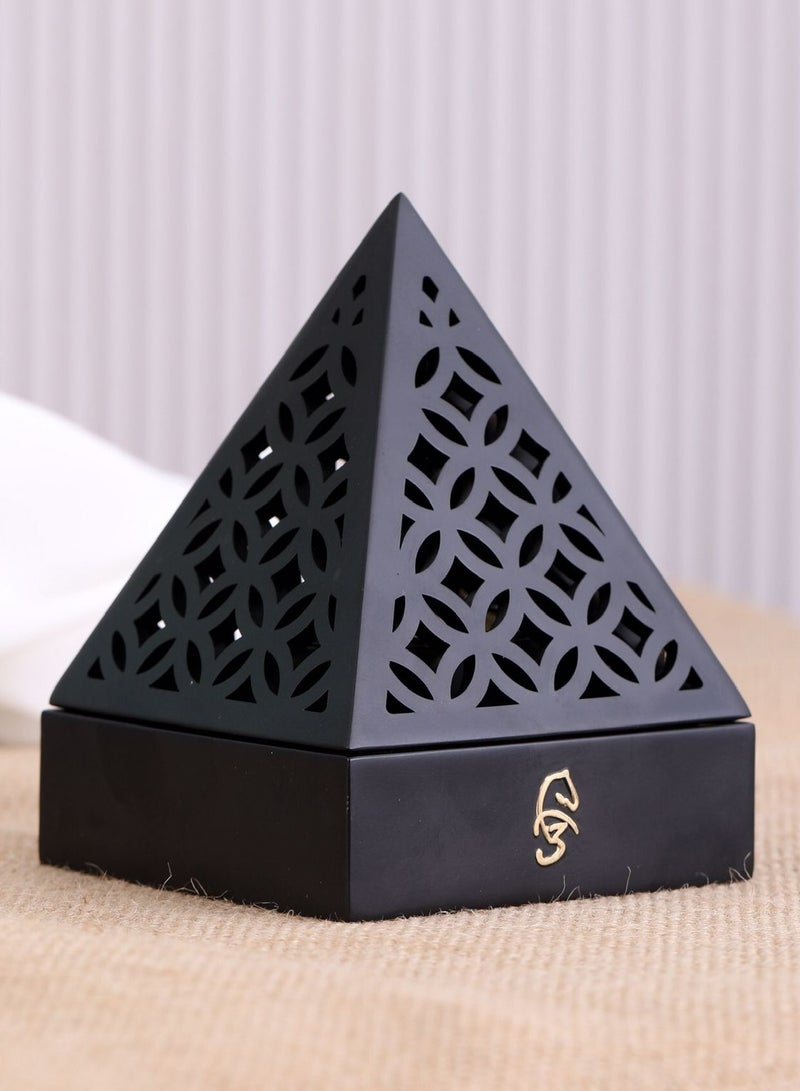 Radin Charcoal Incense Burner Bakhoor Burner Oud Frankincense Resin Incense Burner For Yoga Spa and Aromatherapy Office & Home Decor - Image 1