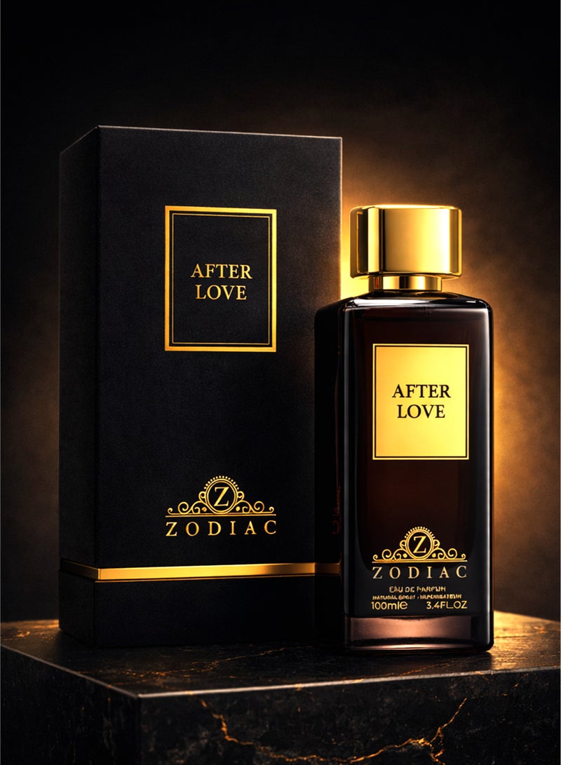 زودياك عطر زودياك أفتر لوف أو دو بيرفيوم 100 مل | عطر فاخر للجنسين، مزيج من الروائح الخشبية الناعمة والتوابل والزهور البيضاء | أفضل عطر زهري بودري - Image 1