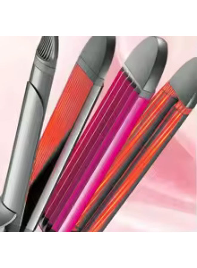 4-in-1 Hair Straightener and Curler Styling Tool – Professional Flat Iron, Curling Wand, and Hair Waver with Adjustable Temperature Control – Multi-Functional Hair Styling Kit for Women - Image 3