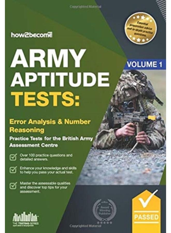 Army Aptitude Tests: : Error Analysis & Number Reasoning for the British Army Assessment Centre