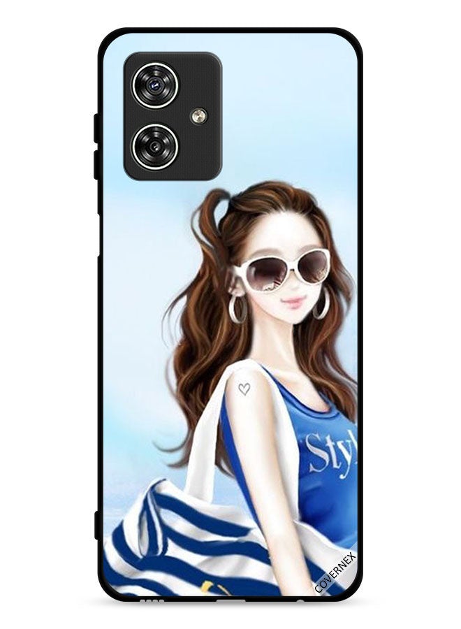 Covernex Motorola Moto G54 5G Protective Case Cover Style Shirt - Image 1