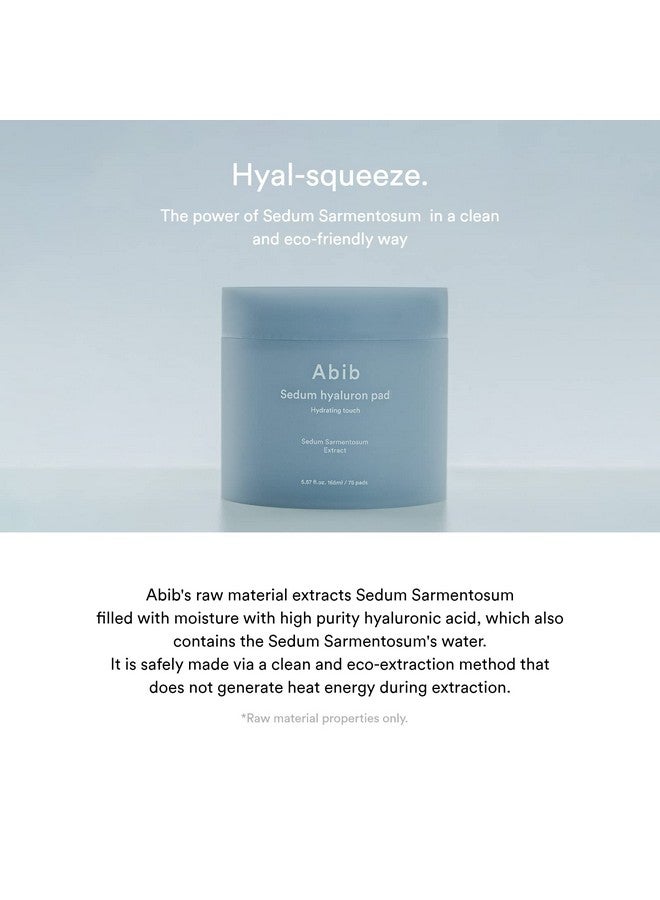 ابيب وسادة أبيب سيدوم هيالورون المرطبة (75 وسادة) 1 حمض الهيالورونيك، مرطب ومحسن لملمس البشرة، تقشير خفيف - Image 3