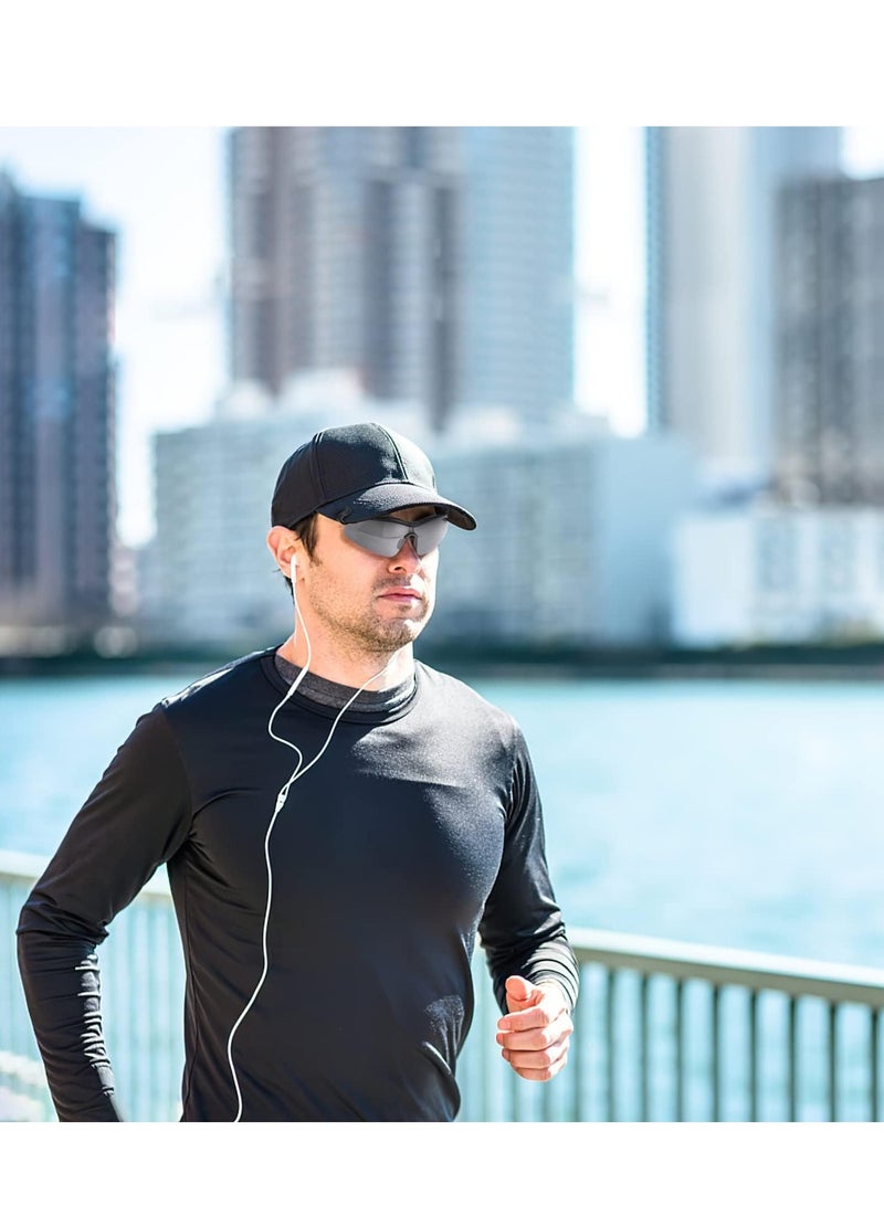 Excefore Outdoor Polarized Sunglasses, UV Protection Flip Cover, Can Be Clipped on The Hat Cap, Adjustable TAC Lenses, Rubber Nose Pad, for Fishing, Biking, Hiking, Golf, Driving - Image 4