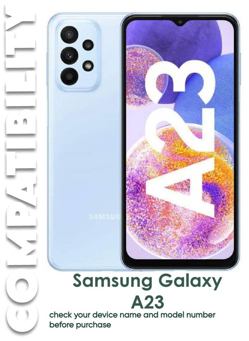 ACLIX 5 Pieces Antistatic ESD Dustproof Premium Quality High Definition Tempered Glass Screen Protector Designed For Samsung Galaxy A23 - Image 3