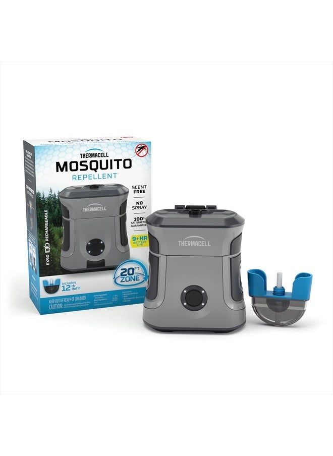 Mosquito Repellent Rechargeable Adventure EX-Series EX90; Patio Shield with 9-Hour Battery, Includes 12-Hour Refill, Rubber Armor & Carabiner; Scent Free Bug Spray Alternative - pzsku/ZAE9A8DA2BA6085ACB546Z/45/_/1731395511/a5612606-7767-433e-9697-5216f1d7c664