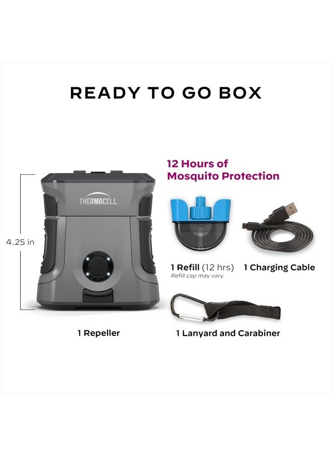 Mosquito Repellent Rechargeable Adventure EX-Series EX90; Patio Shield with 9-Hour Battery, Includes 12-Hour Refill, Rubber Armor & Carabiner; Scent Free Bug Spray Alternative - pzsku/ZAE9A8DA2BA6085ACB546Z/45/_/1731395513/59391ba8-d32f-4d21-a1d2-f7981d3cd9ae