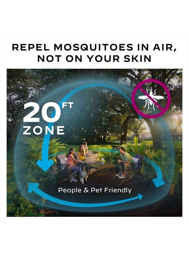 Mosquito Repellent Rechargeable Adventure EX-Series EX90; Patio Shield with 9-Hour Battery, Includes 12-Hour Refill, Rubber Armor & Carabiner; Scent Free Bug Spray Alternative - pzsku/ZAE9A8DA2BA6085ACB546Z/45/_/1731395515/bc539cfe-58c8-4cf2-b900-fe6f4cf77227