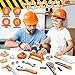 OCHIDO Christmas Birthday Gifts for Boys Ages 3 4 5 6Kids Tool Set with Portable Tool Box Electronic Toy Drill Toddler Tool SetTool Play Toys Construction Tools for Kids - Image 4